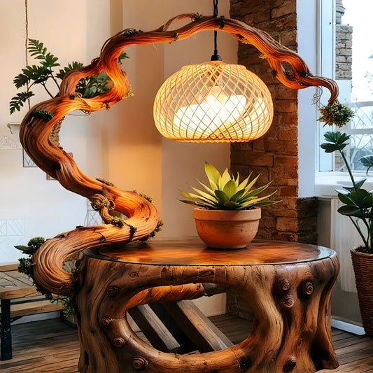 Reading Tree Shaped Book Lamp - The Perfect Combination Of Nature & Light