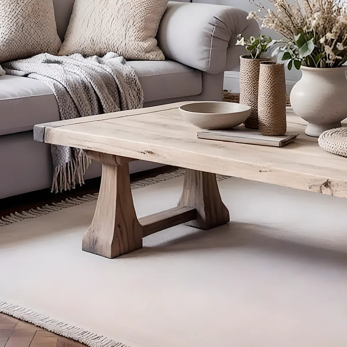 Ash wood tea table, new generation table, luxurious and elegant will be the highlight of your room.