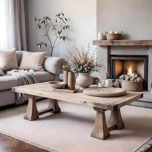 Ash wood tea table, new generation table, luxurious and elegant will be the highlight of your room.